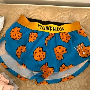 Chick’n Legs women’s 1.5” split shorts